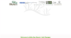 Desktop Screenshot of milkybaythailand.com